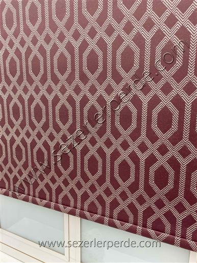 İthal Stor Bordo Desen