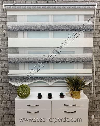 Yeni Sezon Bambu Zebra Perde Malaga 102