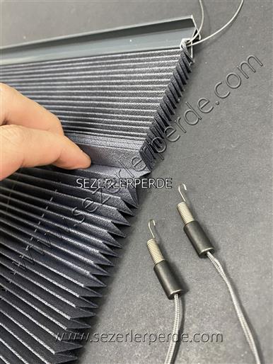 1.Sınıf Plise Perde Quality Antrasit Renk