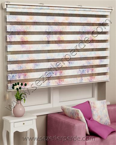 Baskılı Zebra Perde Desen 510