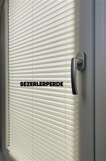 1.Sınıf Plise Perde Krem Renk