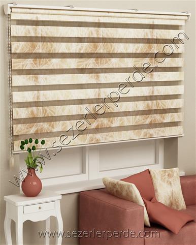 Baskılı Zebra Perde Desen 515