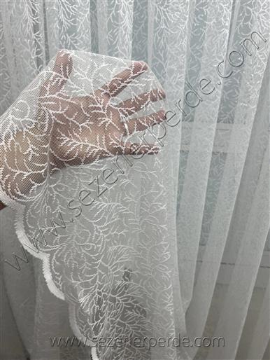 Yeni Sezon Örme Tül Perde Desen 14060 (Ütü İstemez)