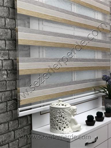 Bambu Lüx Zebra Perde Yeni Sezon  V-02
